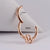 1 Piece Fashion Solid Color Plating Inlay Stainless Steel Zircon Nose Ring