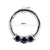 1 Piece Fashion Solid Color Plating Inlay Stainless Steel Zircon Nose Ring