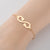 1 Piece Fashion Star Heart Shape Lightning Titanium Steel Bracelets