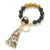 1 Piece Fashion Tassel Pu Leather Beaded Women's Keychain