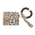 1 Piece Fashion Tassel Solid Color Leopard Pu Leather Beaded Women's Keychain