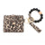 1 Piece Fashion Tassel Solid Color Leopard Pu Leather Beaded Women's Keychain