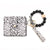 1 Piece Fashion Tassel Solid Color Leopard Pu Leather Beaded Women's Keychain