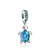 1 Piece Fashion Tortoise Dolphin Fish Alloy Inlay Rhinestones Pendants