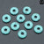 1 Piece Gem Geometric Polished Beads