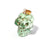 1 Piece Glass Skull Pendant