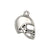 1 Piece Hip-hop Helmet Gloves Baseball Alloy Plating Pendant Jewelry Accessories