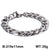 1 Piece Hip-hop Round Stainless Steel Bracelets