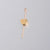 1 Piece Hole 1~1.9mm Stainless Steel None 18K Gold Plated Rose Gold Plated Solid Color Polished Beads