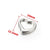 1 Piece Hole 1~1.9mm Stainless Steel Solid Color Beads