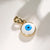 1 Piece Ig Style Simple Style Devil's Eye Copper Enamel Plating Inlay Jewelry Accessories