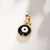 1 Piece Ig Style Simple Style Devil's Eye Copper Enamel Plating Inlay Jewelry Accessories