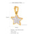 1 Piece Ig Style Star Moon Stainless Steel Plating Jewelry Accessories