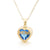 1 Piece Mama Simple Style Heart Shape Titanium Steel Inlay Birthstone Zircon Pendant Necklace