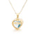 1 Piece Mama Simple Style Heart Shape Titanium Steel Inlay Birthstone Zircon Pendant Necklace