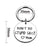 1 Piece Mama Simple Style Round Letter Stainless Steel Mother's Day Women's Bag Pendant Keychain