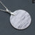 1 Piece Natural Crystal Agate Round Pendant