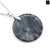 1 Piece Natural Crystal Agate Round Pendant