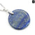 1 Piece Natural Crystal Agate Round Pendant