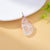 1 Piece Natural Stone Copper Agate Opal Color Block Pendant