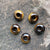 1 Piece Natural Stone Geometric Polished Beads