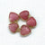 1 Piece Natural Stone Heart Shape Pendant