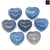 1 Piece Natural Stone Heart Shape