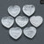 1 Piece Natural Stone Heart Shape