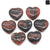 1 Piece Natural Stone Heart Shape