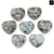 1 Piece Natural Stone Heart Shape