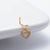 1 Piece Nose Rings & Studs Basic Classic Style Heart Shape Flower Butterfly 316L Stainless Steel  Copper Plating Inlay Zircon