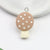 1 Piece Plastic Flower Pendant