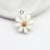 1 Piece Plastic Flower Pendant