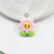 1 Piece Plastic Flower Pendant