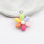 1 Piece Plastic Flower Pendant