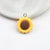 1 Piece Plastic Flower Pendant