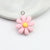 1 Piece Plastic Flower Pendant