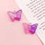 1 Piece Resin Star Heart Shape Grape Pendant