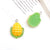 1 Piece Resin Tortoise Fruit Butterfly Pendant