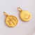 1 Piece Retro Constellation Copper Plating Pendant Jewelry Accessories