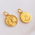 1 Piece Retro Constellation Copper Plating Pendant Jewelry Accessories