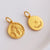 1 Piece Retro Constellation Copper Plating Pendant Jewelry Accessories