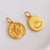 1 Piece Retro Constellation Copper Plating Pendant Jewelry Accessories