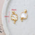 1 Piece Retro Geometric Bear Rose Copper Plating Inlay Jewelry Accessories