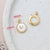 1 Piece Retro Geometric Bear Rose Copper Plating Inlay Jewelry Accessories