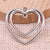 1 Piece Retro Heart Shape Alloy Plating Pendant Jewelry Accessories