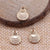 1 Piece Retro Shell Alloy Plating Pendant Jewelry Accessories