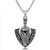 1 Piece Retro Skull Titanium Steel Stoving Varnish Unisex Pendant Necklace