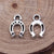 1 Piece Retro U Shape Alloy Plating Pendant Jewelry Accessories