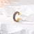 1 Piece Simple Style C Shape Plating Inlay Copper Zircon Gold Plated Ear Clips